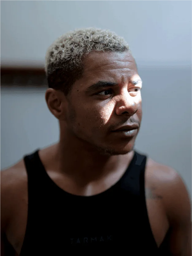 Un portrait de Maho Bah-Villemagne, boxeur français